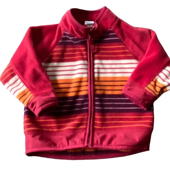 BABY GAP EUC BOYS GIRLS FLEECE TOP SHIRT JACKET CARDIGAN SIZE 18 24 MONTHS - Picture 1 of 4